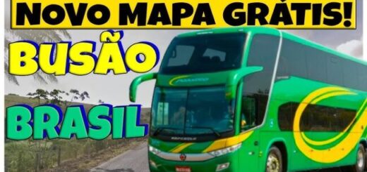 mapa busão brasil