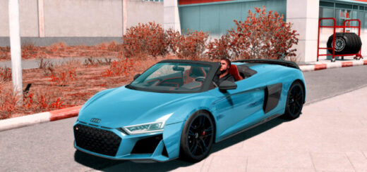 Audi R8 V10 Spyder 2021 v1.5 (1.57.x)