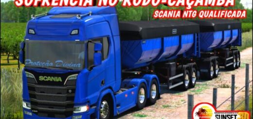 RODOTREM CAÇAMBA 9 EIXOS