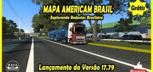 MAPA AMERICAM BRASIL