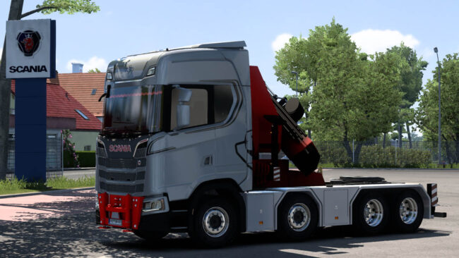 Scania NG PGRS Crane Chassis ADD-On v1.57