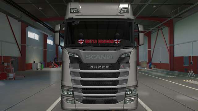Scania S 2016 Country Glass Pack – Windshield & Door Glass Designs