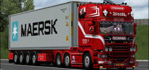 Scania R450 + Trailer "Weeda Penoza" v11 1.57