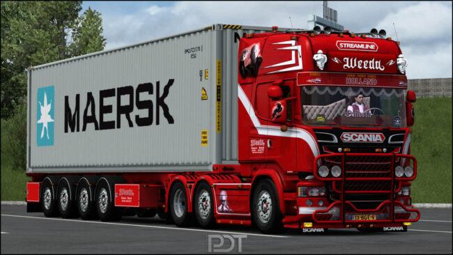 Scania R450 + Trailer "Weeda Penoza" v11 1.57