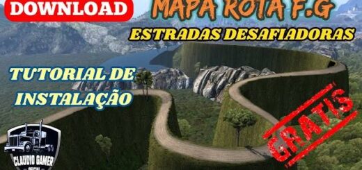 Mapa Estradas Desafiadoras