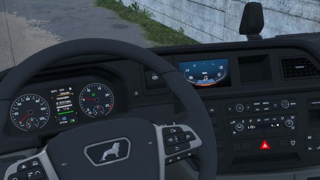 Analog Dashboard for MAN TGX 2020 by MADster v1.4