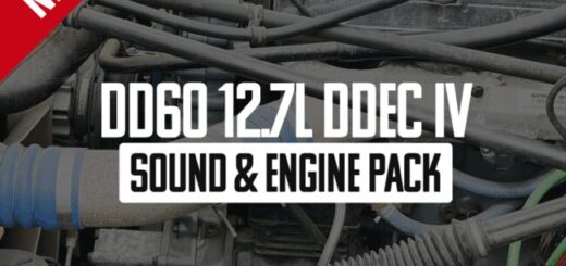 DD60 12.7L (DDEC IV) Sound & Engine Pack v1.1 1.57