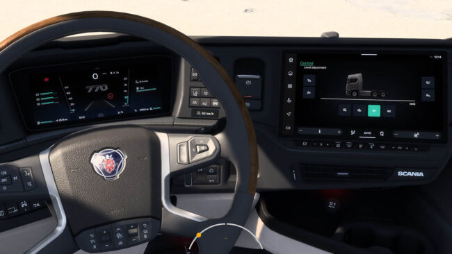 Scania Smart Dash Improved Dashboard v1.6 1.57