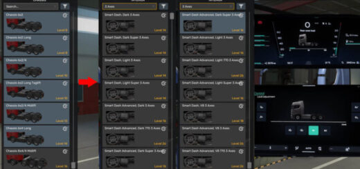 Scania Smart Dash Improved Dashboard v1.6 1.57