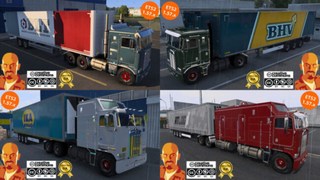 KENWORTH K100 v7.0 ETS2 1.57.x