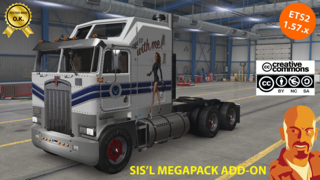 KENWORTH K100 v7.0 SIS`L MEGAPACK ADD-ON