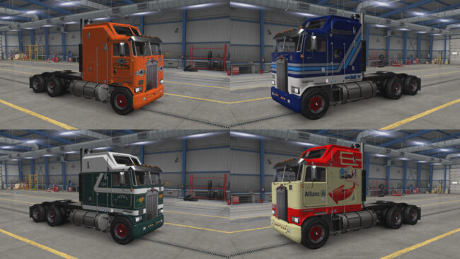 KENWORTH K100 v7.0 SKINS PACK