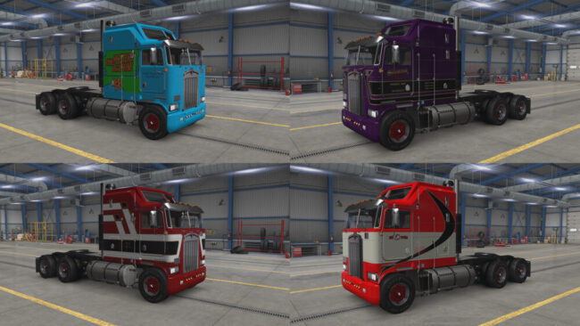 KENWORTH K100 v7.0 SKINS PACK
