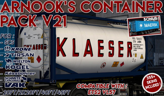 Arnook's Container Pack v21.0 1.57