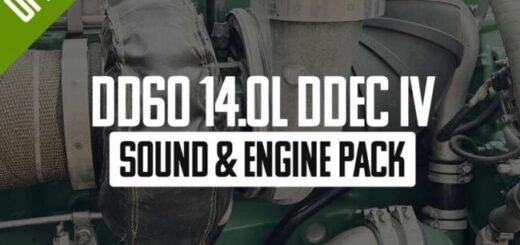 DD60 14.0L (DDEC IV) Sound & Engine Pack v1.0