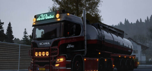 Scania R500 + Trailer "de Winter" v1.0