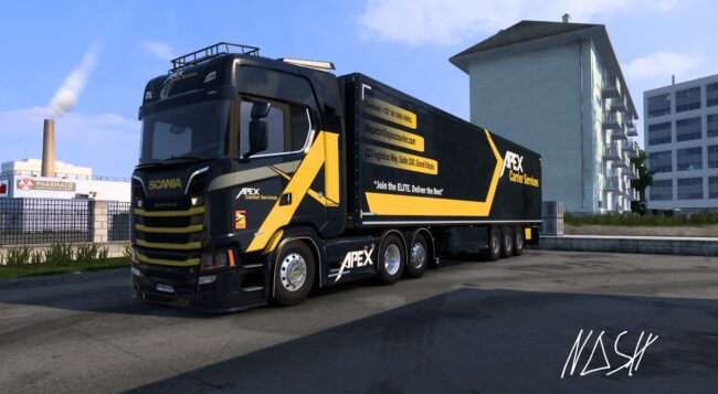 Apex Carrier Services (MAN TGX,TGX 6, S-WAY,KRONE COOL LINER & SCANIA S)
