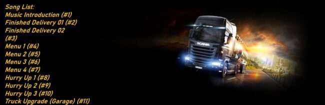 ETS2 ORIGINAL SOUNDTRACK (FOR MODDING)