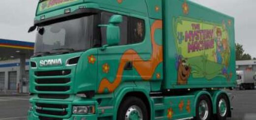 Skin Scania NTG SCOOBY DOO