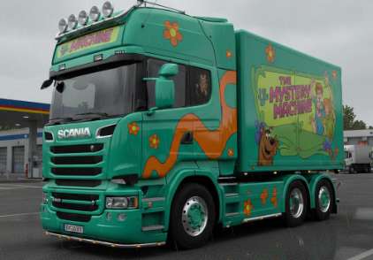 Skin Scania NTG SCOOBY DOO