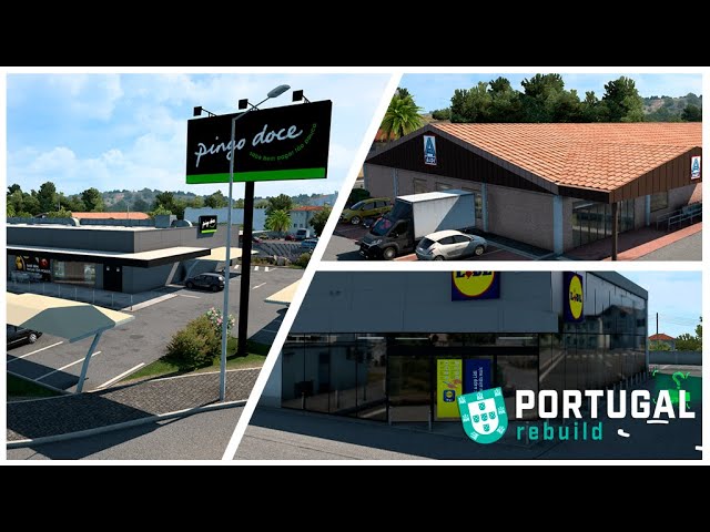 Portugal Rebuild SCS map addon v0.1.6.2