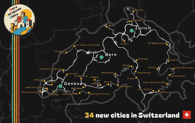 More European Cities (Switzerland) v1.1 1.58