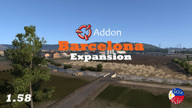Barcelona Expansion SCS add-on ETS2 1.58