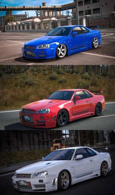 Nissan Skyline GT-R R34 (1.58)