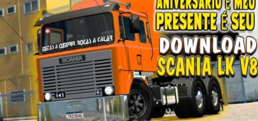 SCANIA LK V8 DOWNLOAD MOD FREE