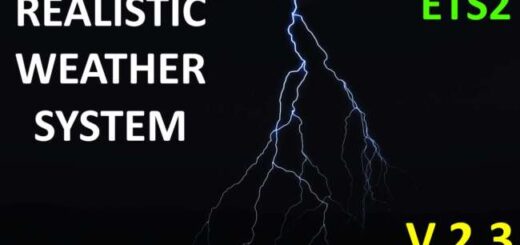 Realistic Weather System V2.3 [ETS2 1.58]