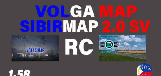 Volga Map - SibirMap SV RC version 1-1.58
