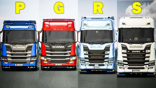 Next Generation Scania PGRS Pack v2.8 1.58