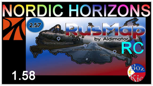 Promods 2.81 Nordic Horizons - Rusmap RC (Aldi) 1.4-1.58
