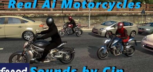 Real Ai Motorcycles Sounds 1.58 (addon to Motorcycles pack by Jazzycat v6.5.*)