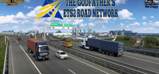 The Godfather's ETS2 Road Network v1.0