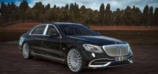 Mercedes Maybach S650 Car Mod – ETS2 (1.50 – 1.58.x)