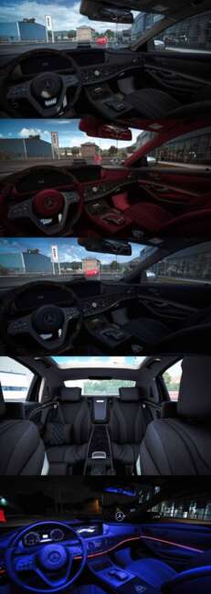 Mercedes Maybach S650 Car Mod – ETS2 (1.50 – 1.58.x)