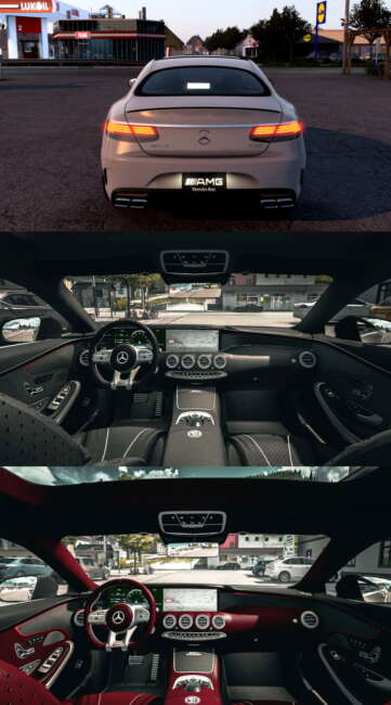 Mercedes-Benz AMG S63 Coupe 2021 V3.2 1.58x