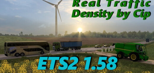 Real Traffic Density ETS2 1.58