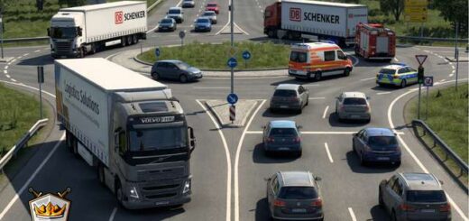 Real Traffic Behavior & AI Enhancement ETS2 by Abdo Ibn Egypt
