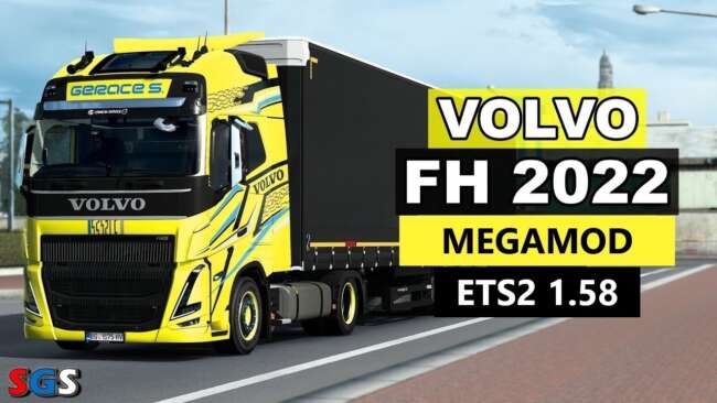 Volvo FH5 2022 Megamod v1.13 1.58