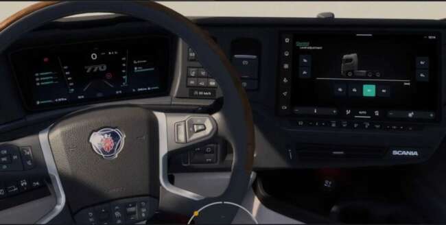 Scania Smart Dash Improved Dashboard v1.6 [1.58]