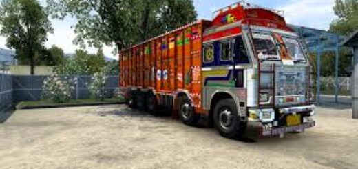 Tata Gill truck mod ETS2 - 1.48 to 1.58.x