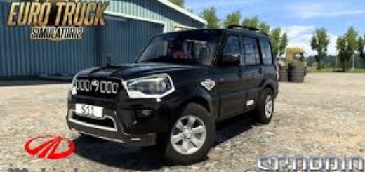 Mahindra Scorpio mod ETS2 1.47 - 1.58.x