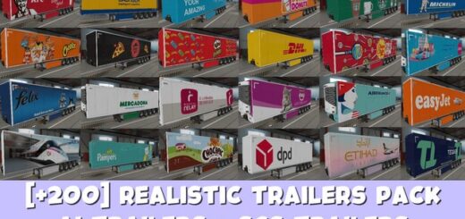 [+200] Realistic Trailers Pack (Owned + AI Regional) *France Update*