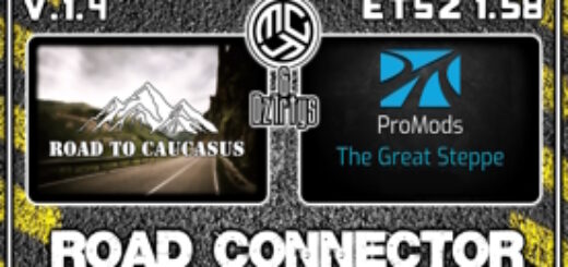 Road to Caucasus + ProMods The Great Steppe RC v.1.9