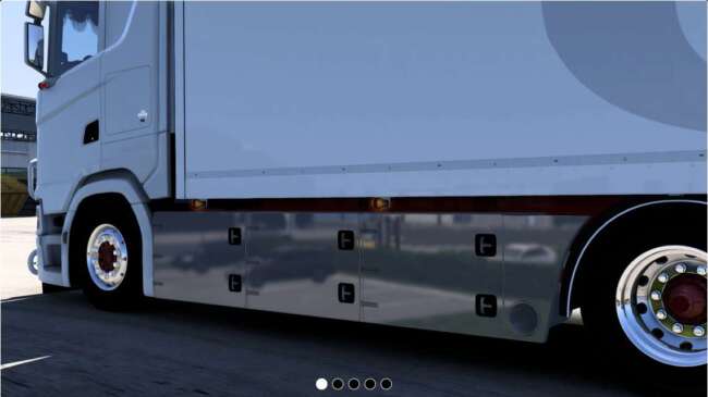 SCANIA TANDEM SIDESKIRTS 1.58 ALL TRUCKS