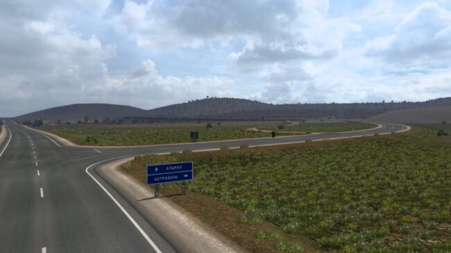 Road to Caucasus + ProMods The Great Steppe Road Connector v1.9