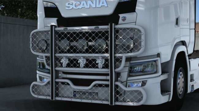 SCANIA NG BULLBAR MUCH SLOTS