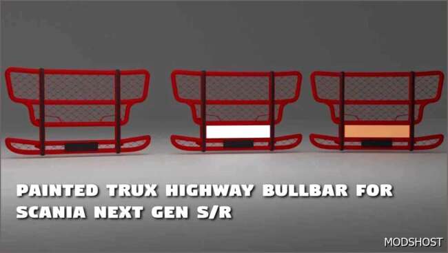 Painted Trux Highway for Scania Next GEN S/R ETS2 Part Mod